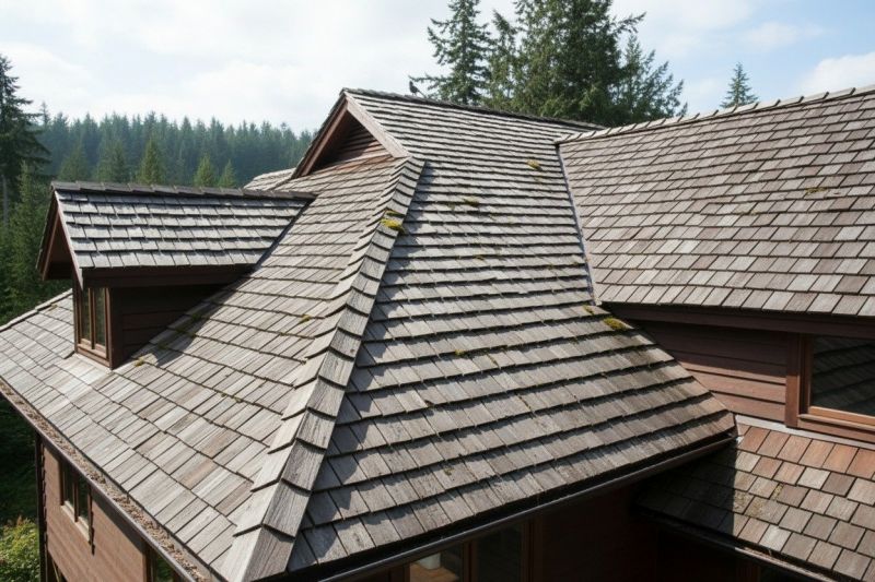 Cedar Roof Replacement in Stratham, NH
