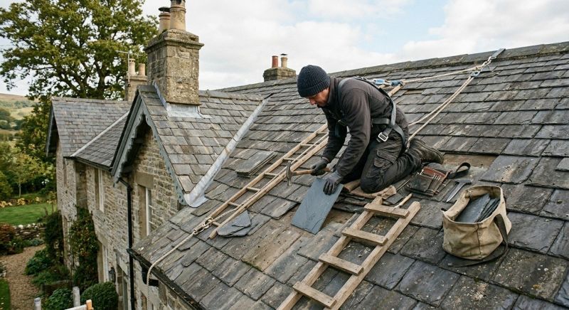 Our team working on Roofing Service projects in Rockingham County, NH