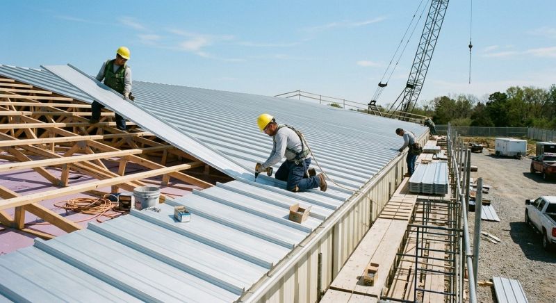 Aluminum Roof Installation in Plaistow, NH
