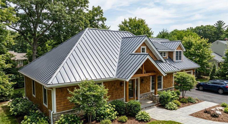 Aluminum Roof Replacement in Newburyport, MA