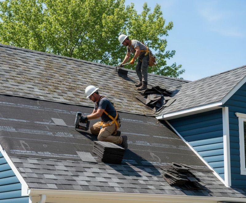 Asphalt Roof Replacement in Bow, NH