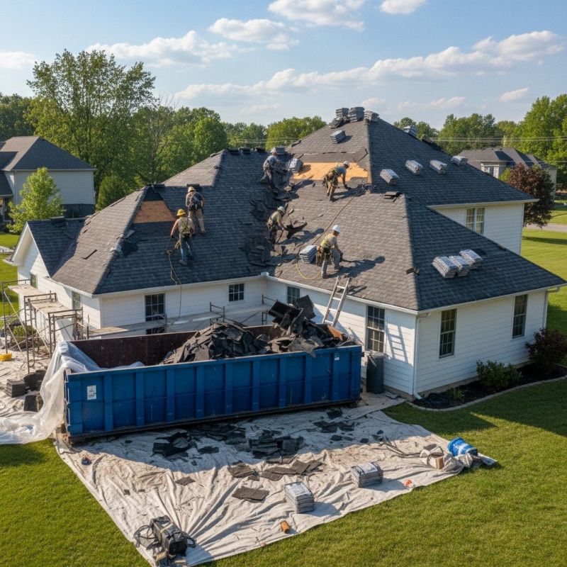 Asphalt Roof Replacement in Rowley, MA