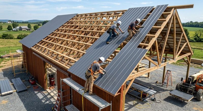 Barn Roof Construction in Rockingham County, NH
