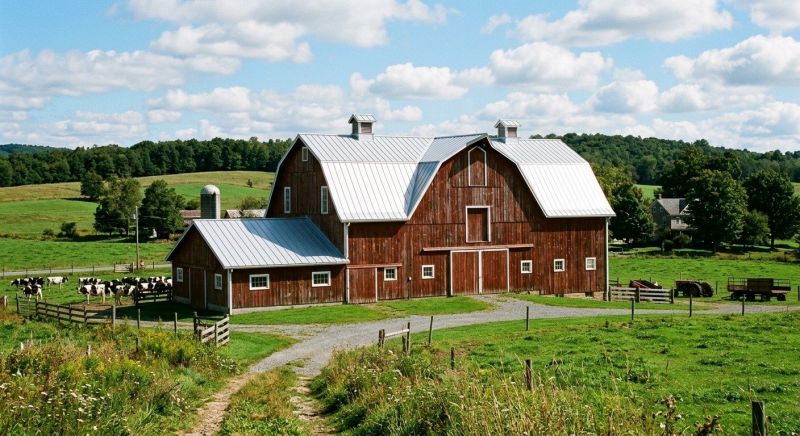 Barn Roof Replacement in Epping, NH