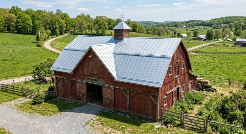 Barn Roof Replacement in Newbury, MA