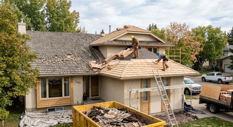 Cedar Roof Replacement in Andover, MA