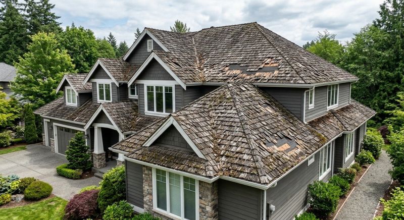 Cedar Roof Replacement in Exeter, NH