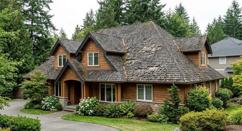 Cedar Roof Replacement in Milford, NH