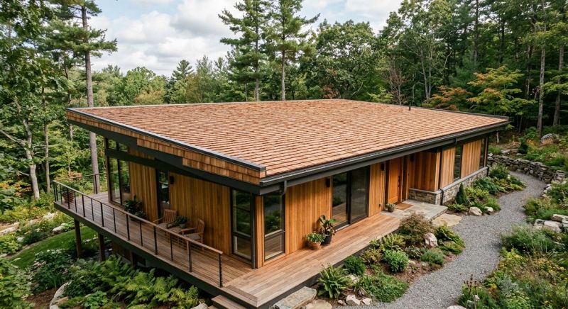 Cedar Shake Roof Construction in Dracut, MA