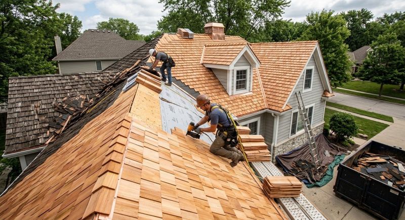 Cedar Shingles Replacement in Bow, NH