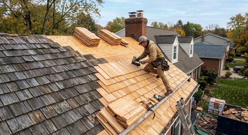 Cedar Shingles Replacement in Chelmsford, MA