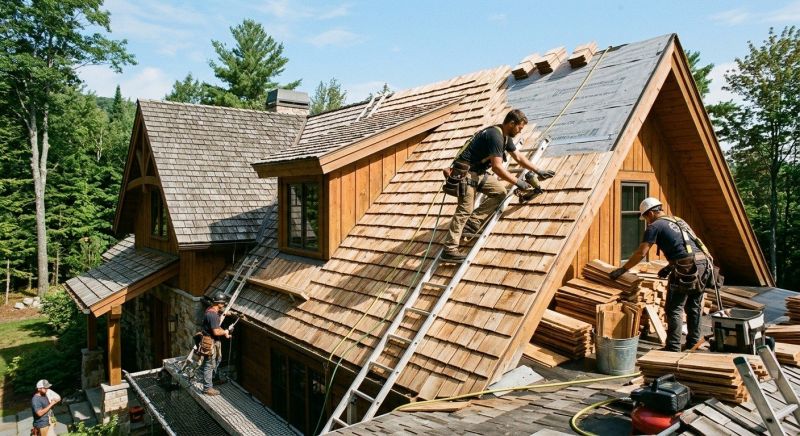 Cedar Shingles Replacement in Groveland, MA