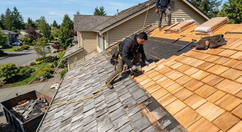Cedar Shingles Replacement in Litchfield, NH