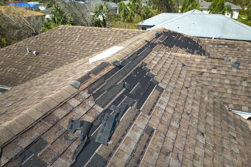 Damaged Roof Replacement in Bow, NH