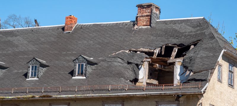 Damaged Roof Replacement in Nottingham, NH