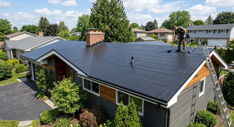 Epdm Roof Installation in Bedford, NH