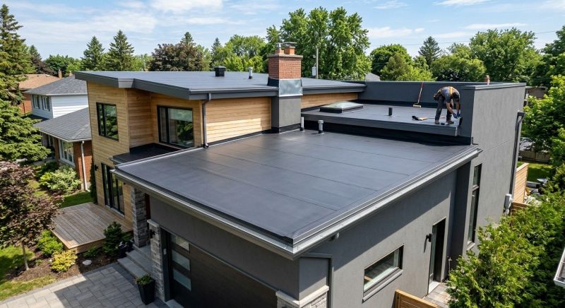 Epdm Roof Installation in Litchfield, NH