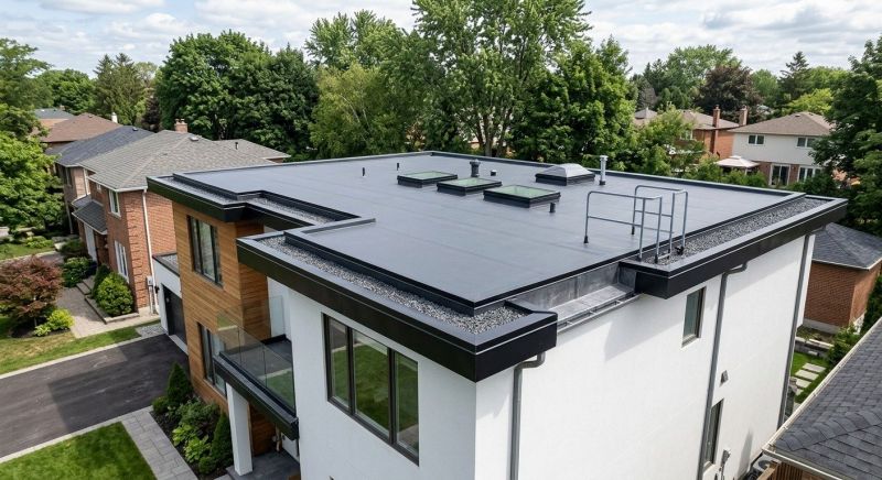 Flat Roof Installation in Stratham, NH