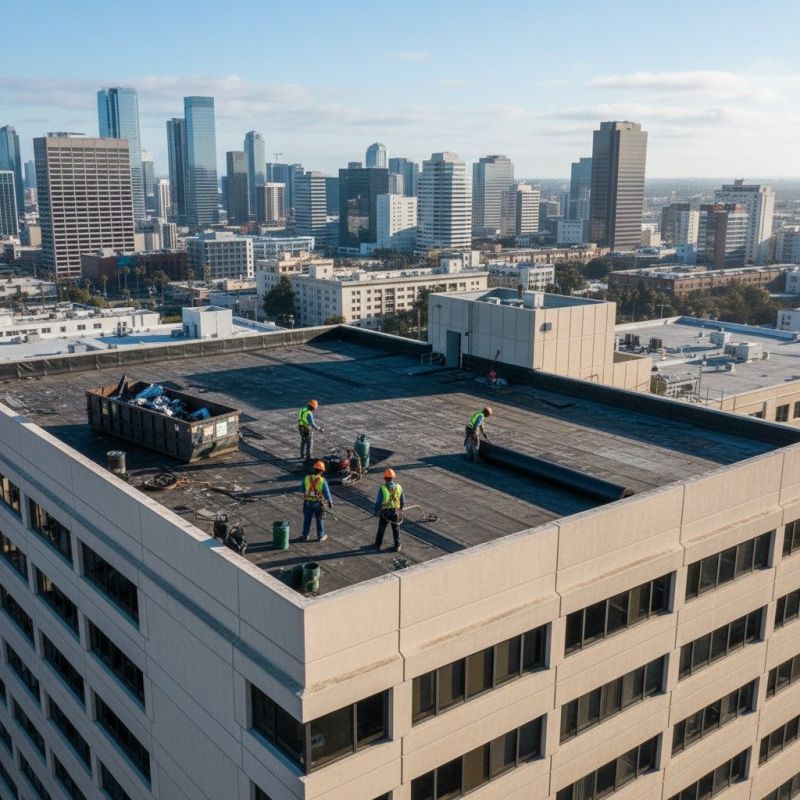 Flat Roof Replacement in Rockingham County, NH