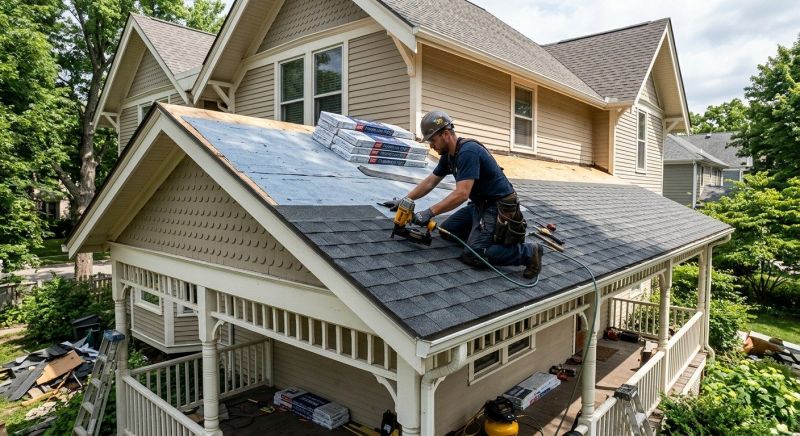 House Roof Installation in Derry, NH