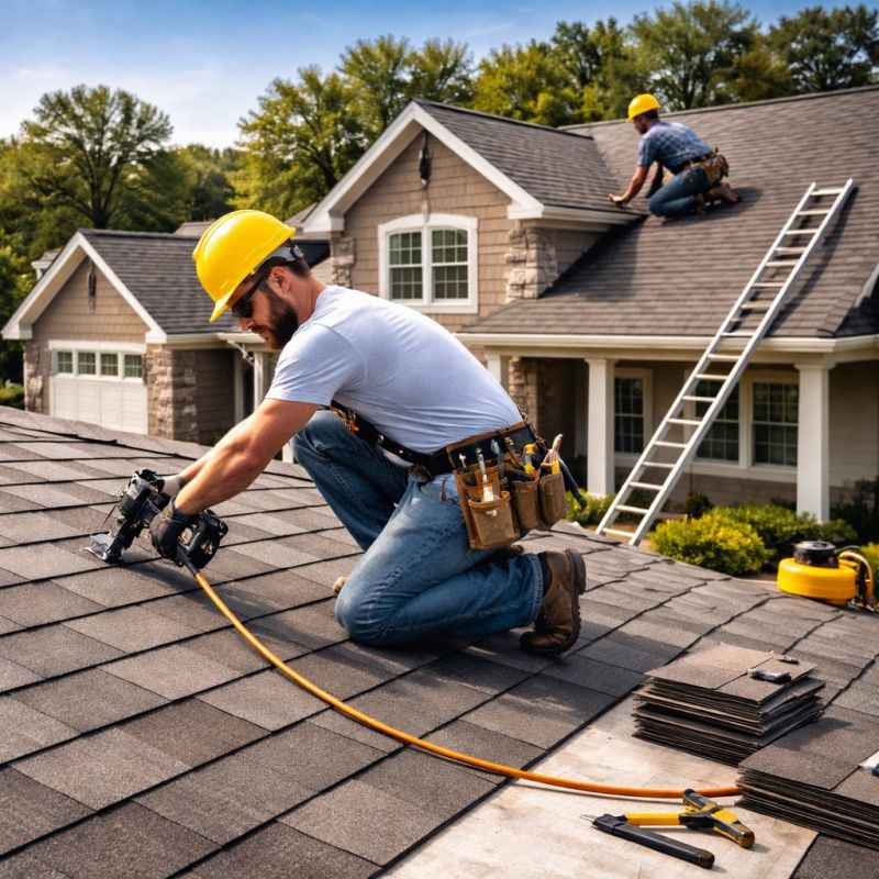 House Roof Installation in New Boston, NH