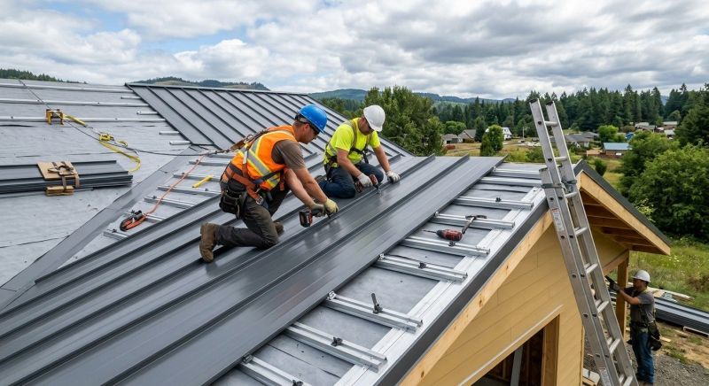 Metal Roof Installation in Amesbury, MA