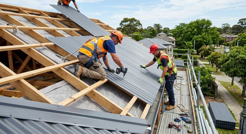 Metal Roof Installation in Boxford, MA