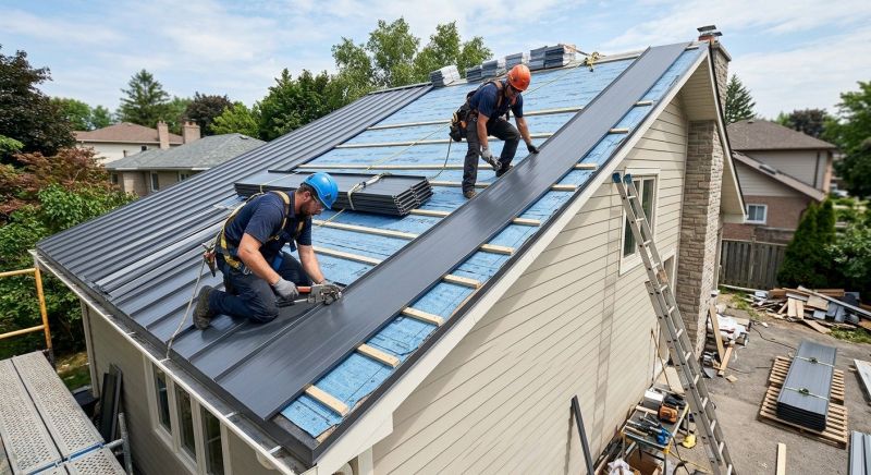 Metal Roof Installation in Georgetown, MA