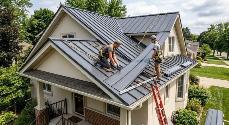 Metal Roof Installation in Groton, MA