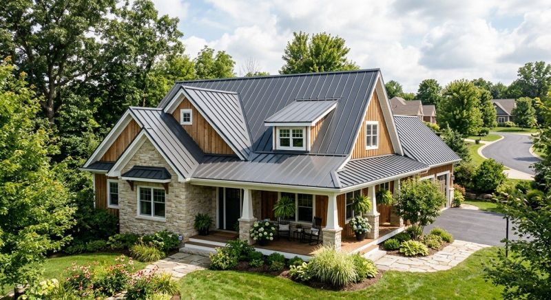 Metal Roof Replacement in Hooksett, NH