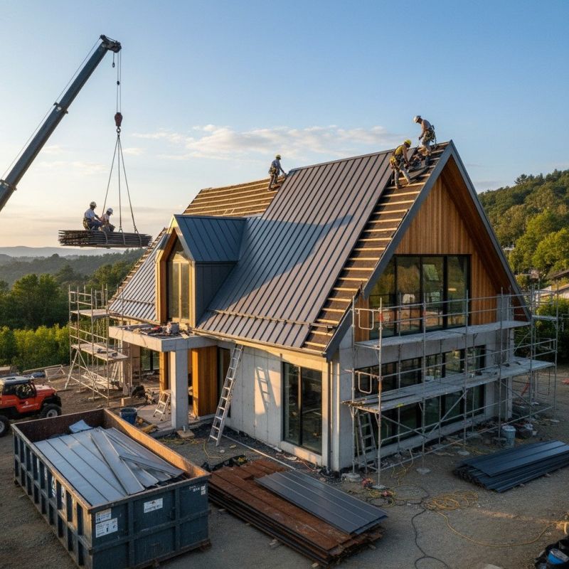 Metal Roof Replacement in Newmarket, NH