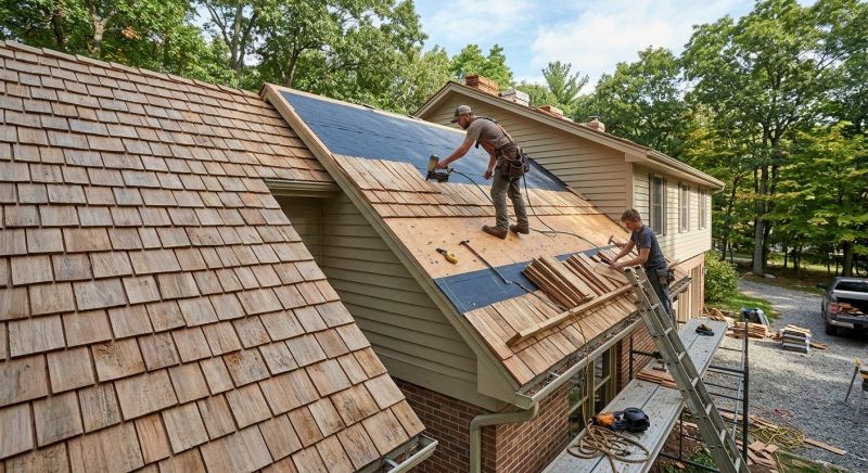 Shake Roof Replacement in Stratham, NH