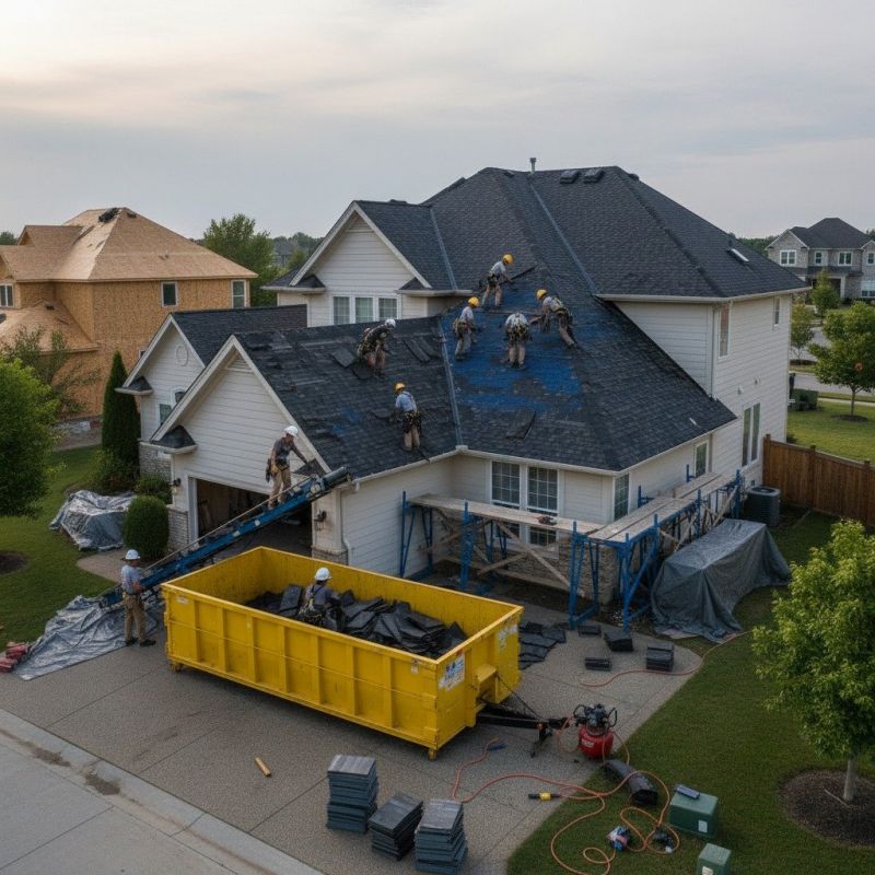Shingle Roof Replacement in New Boston, NH