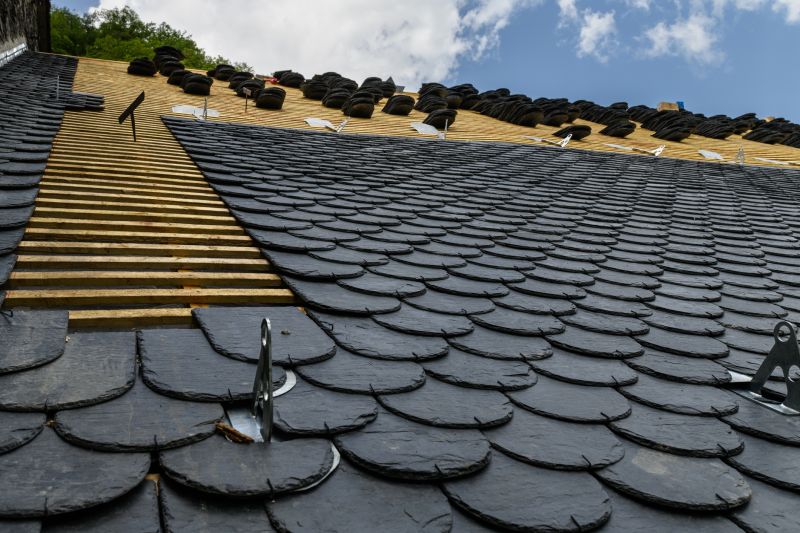 Slate Roof Construction in Dracut, MA