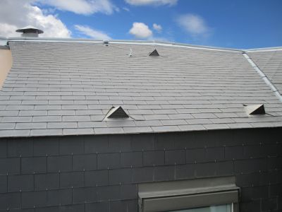 Slate Roof Construction in Dracut, MA