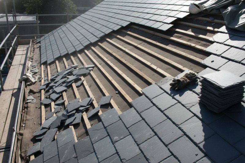 Slate Roof Replacement in Carlisle, MA