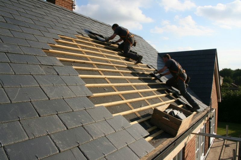 Slate Roof Replacement in Chelmsford, MA