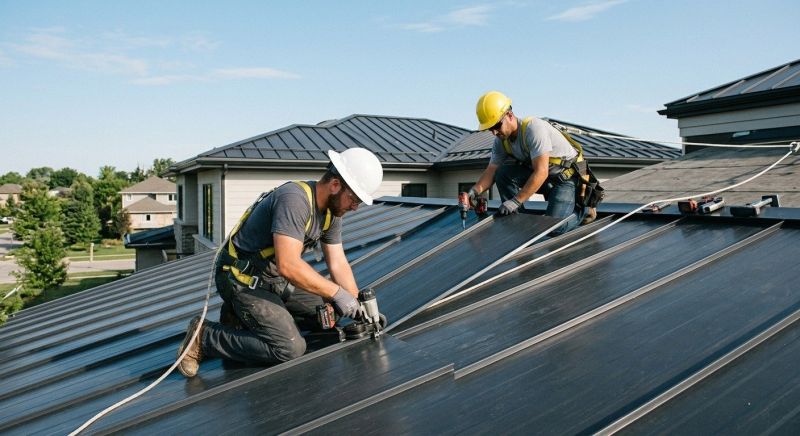 Steel Roof Installation in Rockingham County, NH