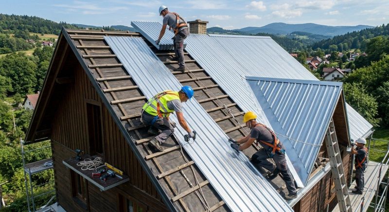 Steel Roof Installation in Rockingham County, NH