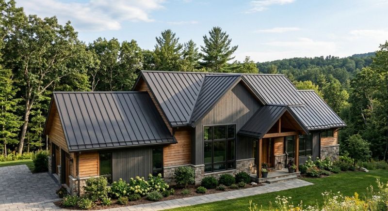 Steel Roof Replacement in Epsom, NH