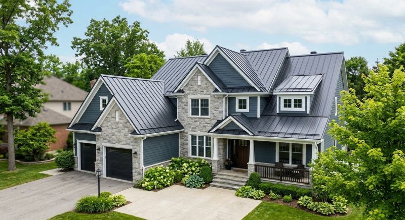Steel Roof Replacement in Pelham, NH