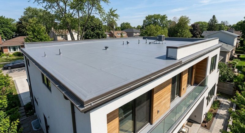 Tpo Roof Replacement in Rockingham County, NH