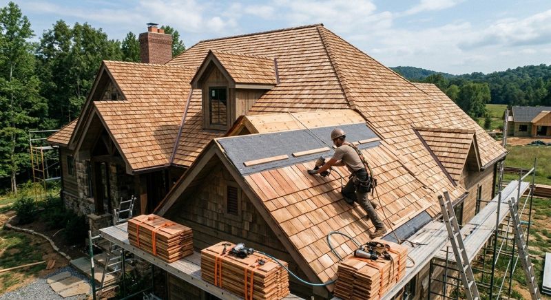 Wood Roofing Installation in North Andover, MA